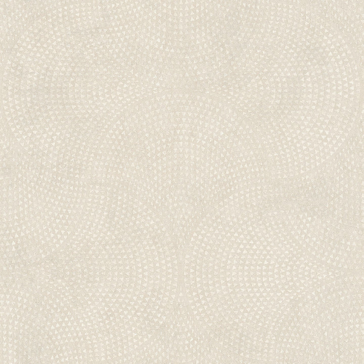 Bel Air Cream Fan Wallpaper by Advantage Cuba Covers about 57.5 square feet 20.9-in by 33-ft long roll Unpasted 20.9 - Fabric Carolina -