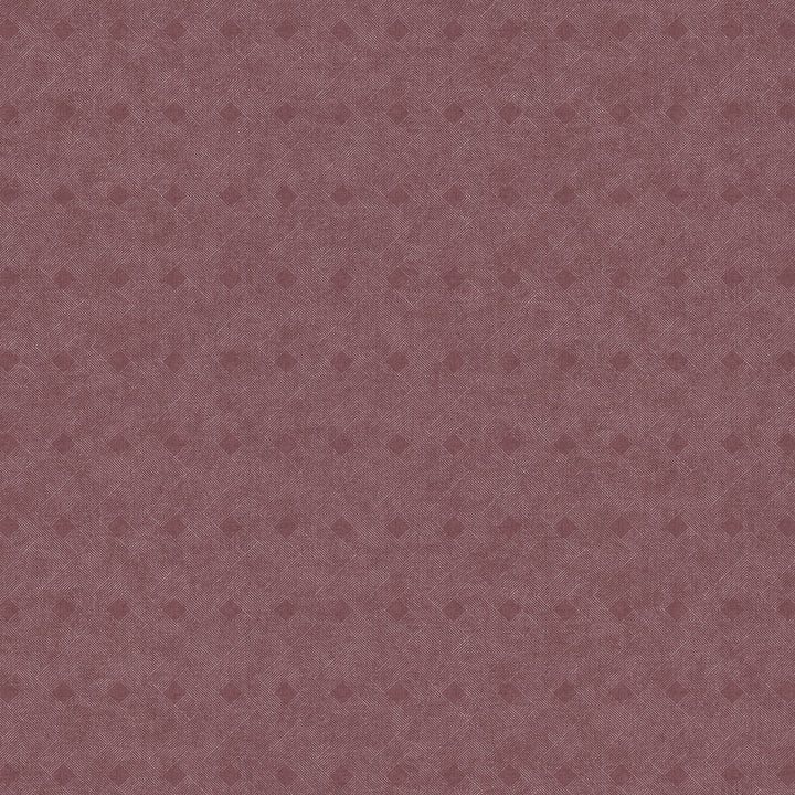 Peugot Merlot Geometric Wallpaper by Advantage Cuba Covers about 57.5 square feet 20.9-in by 33-ft long roll Unpasted 0 - Fabric Carolina -