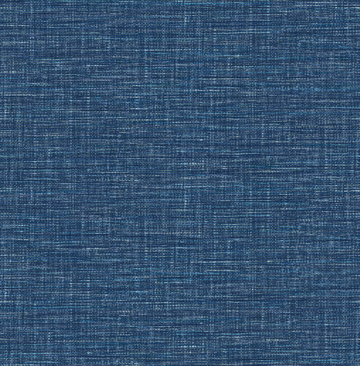 Exhale Dark Blue Texture Wallpaper by A-Street Prints Aura Covers about 56.4 square feet 20.5-in by 33-ft long roll Unpasted 20.9 - Fabric Carolina -