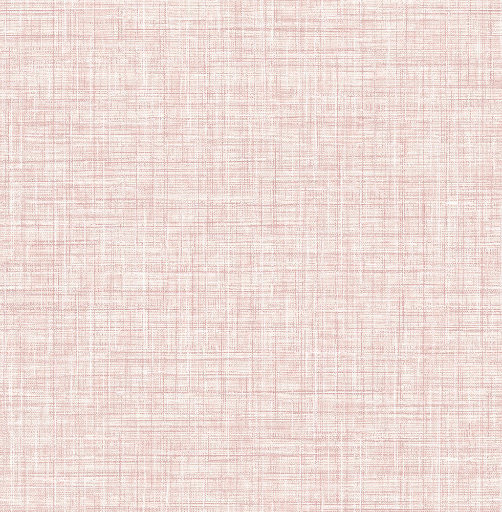 Tuckernuck Pink Linen Wallpaper by A-Street Prints Aura Covers about 56.4 square feet 20.5-in by 33-ft long roll Unpasted 0 - Fabric Carolina -