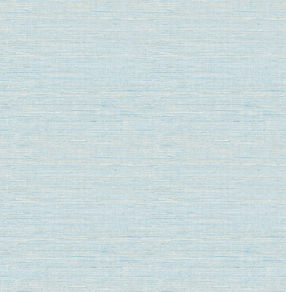 Agave Sky Blue Faux Grasscloth Wallpaper by A-Street Prints Aura Covers about 56.4 square feet 20.5-in by 33-ft long roll Unpasted 20.9 - Fabric Carolina -
