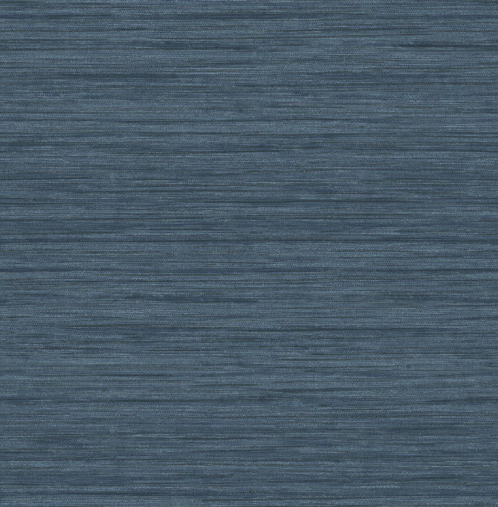 Barnaby Indigo Texture Wallpaper by A-Street Prints Aura Covers about 56.4 square feet 20.5-in by 33-ft long roll Unpasted 20.8 - Fabric Carolina -