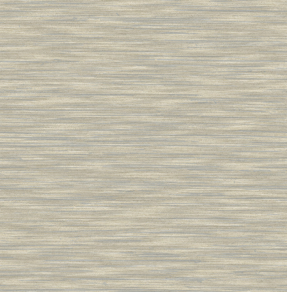 Benson Taupe Faux Fabric Wallpaper by A-Street Prints Aura Covers about 56.4 square feet 20.5-in by 33-ft long roll Unpasted 20.9 - Fabric Carolina -