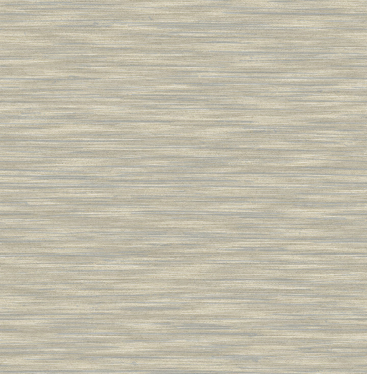 Benson Taupe Faux Fabric Wallpaper by A-Street Prints Aura Covers about 56.4 square feet 20.5-in by 33-ft long roll Unpasted 20.9 - Fabric Carolina -