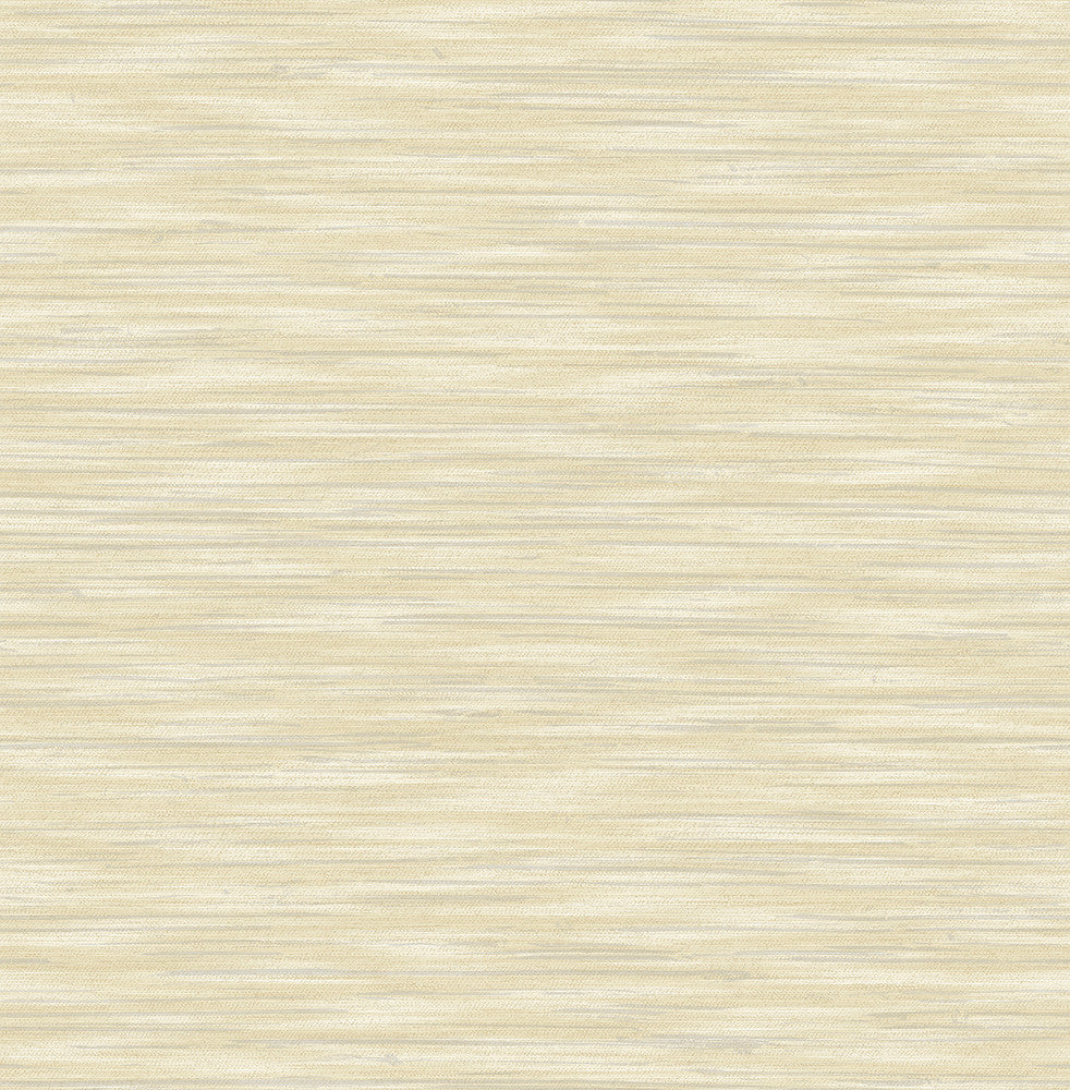 Benson Yellow Faux Fabric Wallpaper by A-Street Prints Aura Covers about 56.4 square feet 20.5-in by 33-ft long roll Unpasted 20.9 - Fabric Carolina -