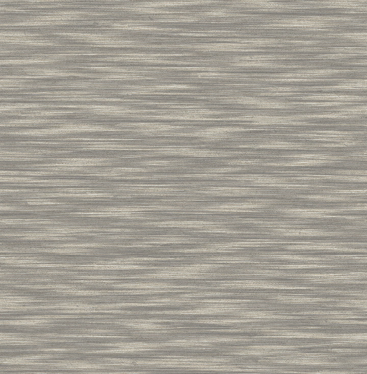 Benson Brown Faux Fabric Wallpaper by A-Street Prints Aura Covers about 56.4 square feet 20.5-in by 33-ft long roll Unpasted 20.9 - Fabric Carolina -