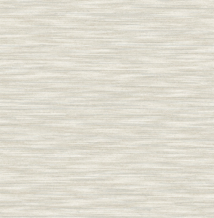Benson Light Grey Faux Fabric Wallpaper by A-Street Prints Aura Covers about 56.4 square feet 20.5-in by 33-ft long roll Unpasted 20.9 - Fabric Carolina -