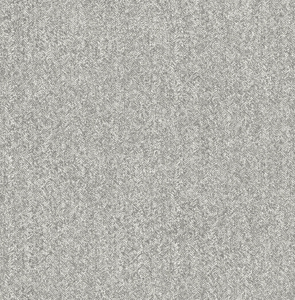 Ashbee Dark Grey Tweed Wallpaper by A-Street Prints Aura Covers about 56.4 square feet 20.5-in by 33-ft long roll Unpasted 20.9 - Fabric Carolina -