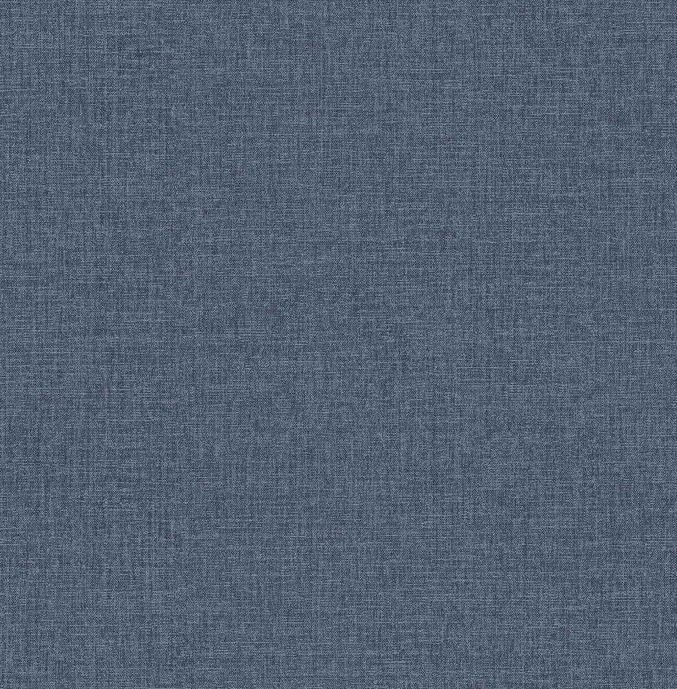 Glen Dark Blue Texture Wallpaper by A-Street Prints Aura Covers about 56.4 square feet 20.5-in by 33-ft long roll Unpasted 0 - Fabric Carolina -