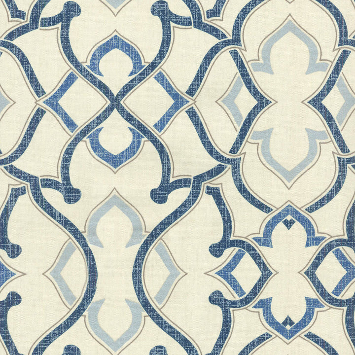 Linked/ Sd Midnight 404622 by PKL Studio Fabric - 100% COTTON USA 51000 Horizontal: 13.5 and Vertical: 13.5 54 - Fabric Carolina -