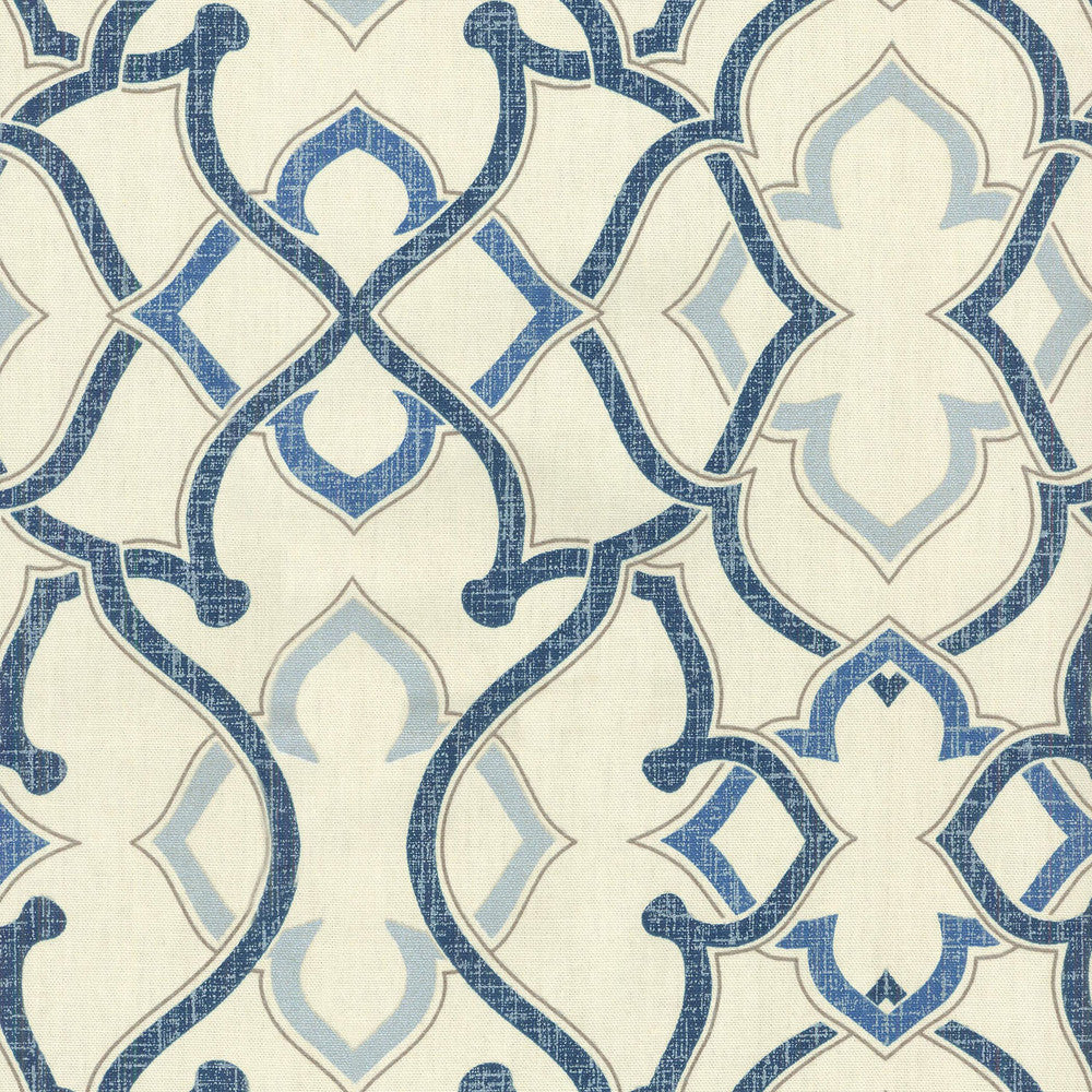Linked/ Sd Midnight 404622 by PKL Studio Fabric - 100% COTTON USA 51000 Horizontal: 13.5 and Vertical: 13.5 54 - Fabric Carolina -