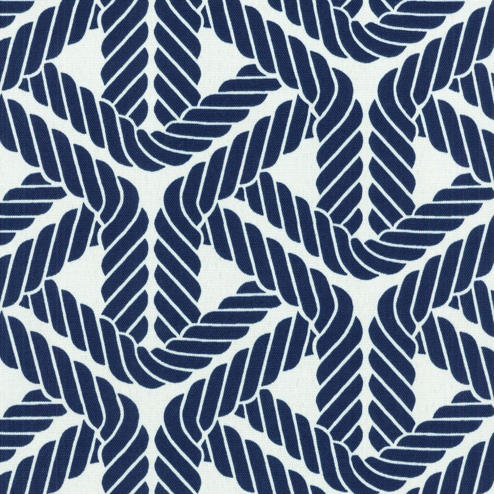 Topsail Trellis Navy 404652 by PKL Studio Outdoor Fabric - 100% Spun Polyester USA 51000 Horizontal: 4.5 and Vertical: 4.5 54 - Fabric Carolina -
