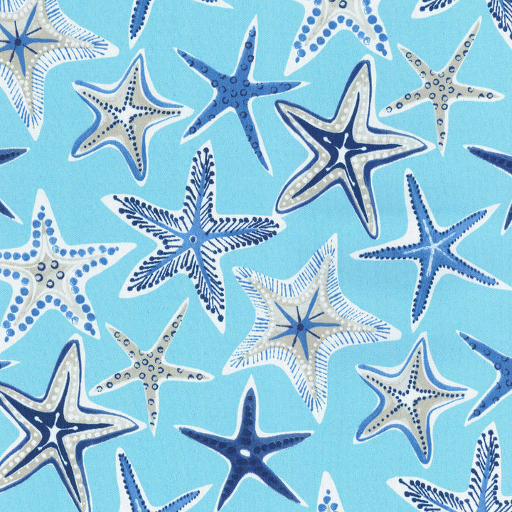 Stars Collide Nautical 404870 by PKL Studio Outdoor Fabric - 100% Spun Polyester USA 51000 Horizontal: 9 and Vertical: 18 54 - Fabric Carolina -
