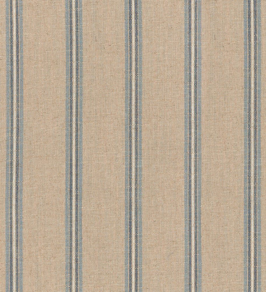 Time Line Indigo 404933 by PKL Studio Fabric - 65%Polyester 20%Acrylic 15%Linen CHINA 51000 Horizontal: 2.75 and Vertical: 0 57 - Fabric Carolina -