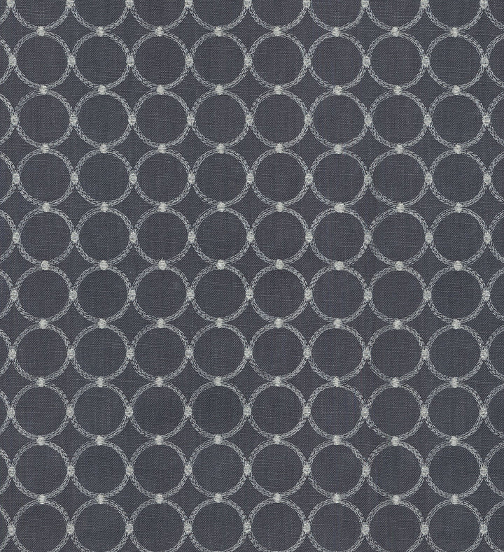 Ringtone Emb Iron 404952 by PKL Studio Fabric PKL STUDIO DEC'16 BASE:100% Cotton EMBROID:100% Polyester INDIA Wyzenbeek 12,000 Horizontal: 1.50" and Vertical: 1.50" 57" - Fabric Carolina -