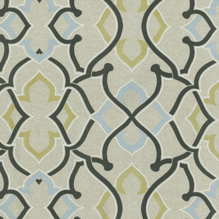 LINKED Onyx 405010 by PKL Studio Outdoor Fabric - 100% Polyester 51000 Horizontal: 13.5 and Vertical: 13.5 54 - Fabric Carolina -