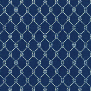 Square Knots Navy 405300 by PKL Studio Fabric
