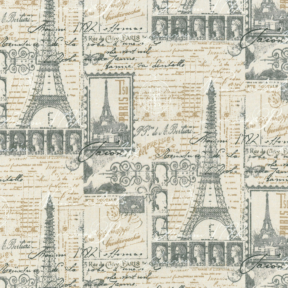 Amour PUTTY 405420 by PKL Studio Fabric - 100% Spun Polyester USA 51000 Horizontal: 9 and Vertical: 12.6 54 - Fabric Carolina -