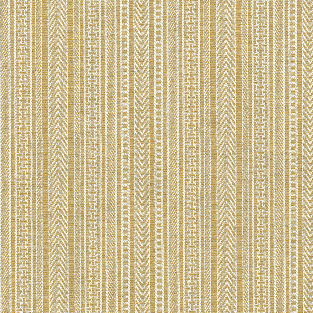 Nairobi Stitch Maize 405505 by PKL Studio Fabric PKL STUDIO OCT 2017 92% Polyester 8% Rayon INDIA Wyzenbeek 51,000 Horizontal: 6.80" and Vertical: 0.25" 54" - Fabric Carolina -