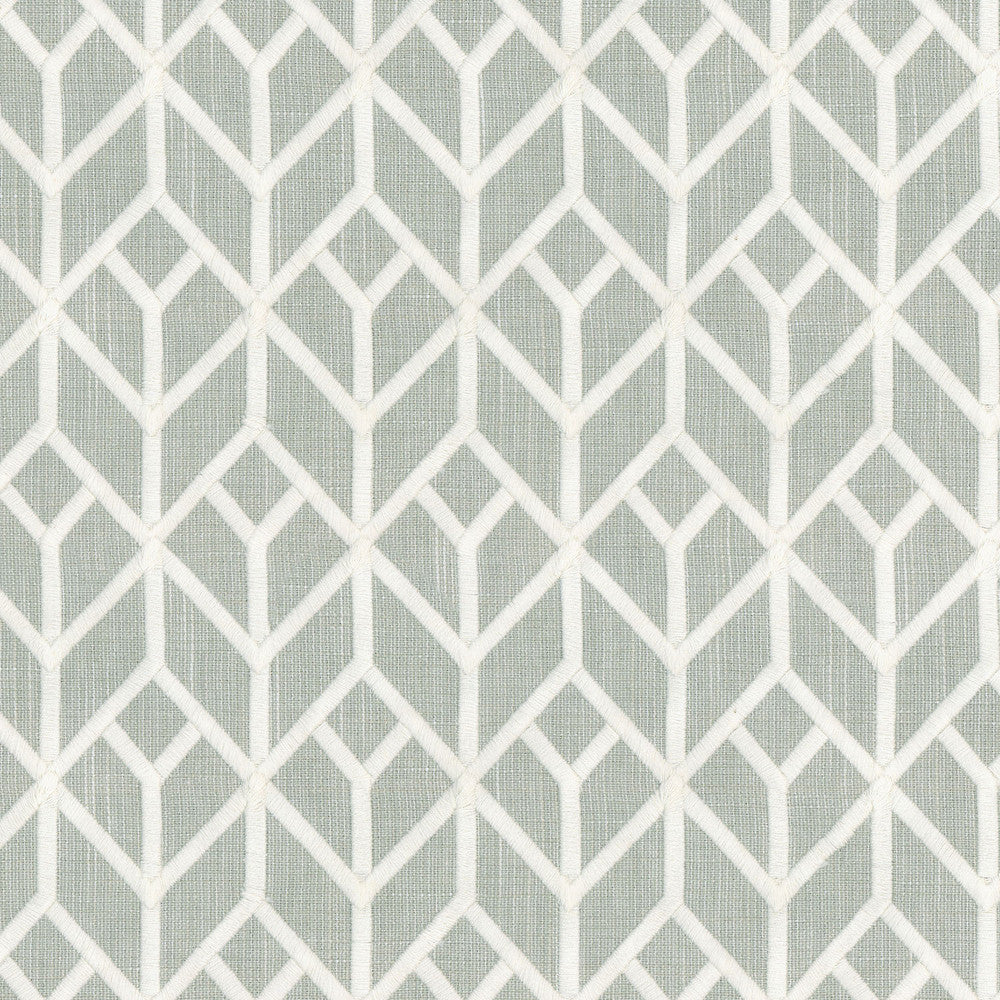 Key Element Emb Mist 405532 by PKL Studio Fabric - BASE:69%Polyester 17%Cotton 14%Rayon EMBROID:100%Cotton INDIA 51000 Horizontal: 3 and Vertical: 6 56 - Fabric Carolina -