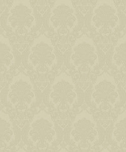 Renatta Gold Damask Wallpaper by Sirpi