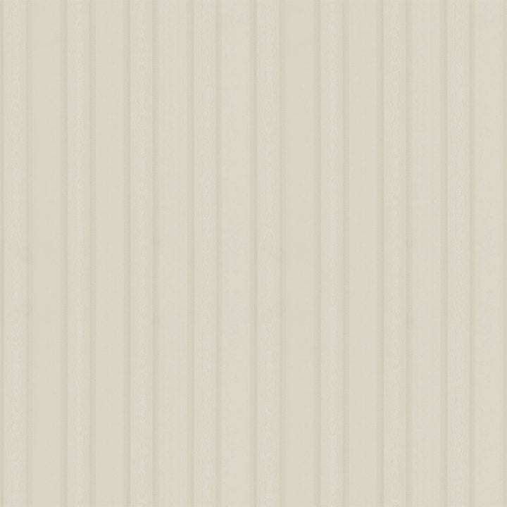 Zeta Cream Moire Stripe Wallpaper by Sirpi Italian Silk Covers about 57.5 square feet 20.9-in by 33-ft long roll Unpasted 0 - Fabric Carolina -