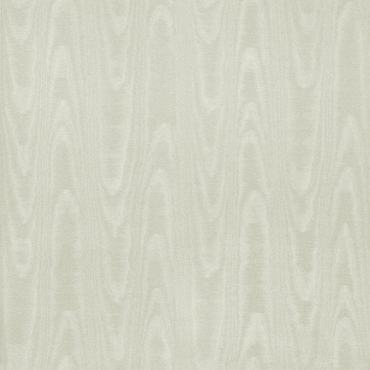 Angelina Silver Moire Wallpaper by Sirpi Italian Silk Covers about 57.5 square feet 20.9-in by 33-ft long roll Unpasted 20.9 - Fabric Carolina -