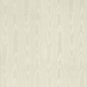 Angelina Cream Moire Wallpaper by Sirpi