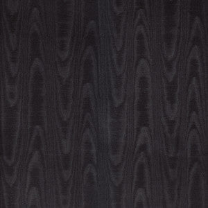 Angelina Black Moire Wallpaper by Sirpi