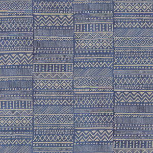 Bamako Stripe Lapis 405961 by PKL Studio Fabric