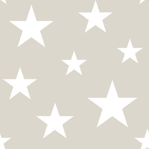 Amira Taupe Stars Wallpaper by Chesapeake