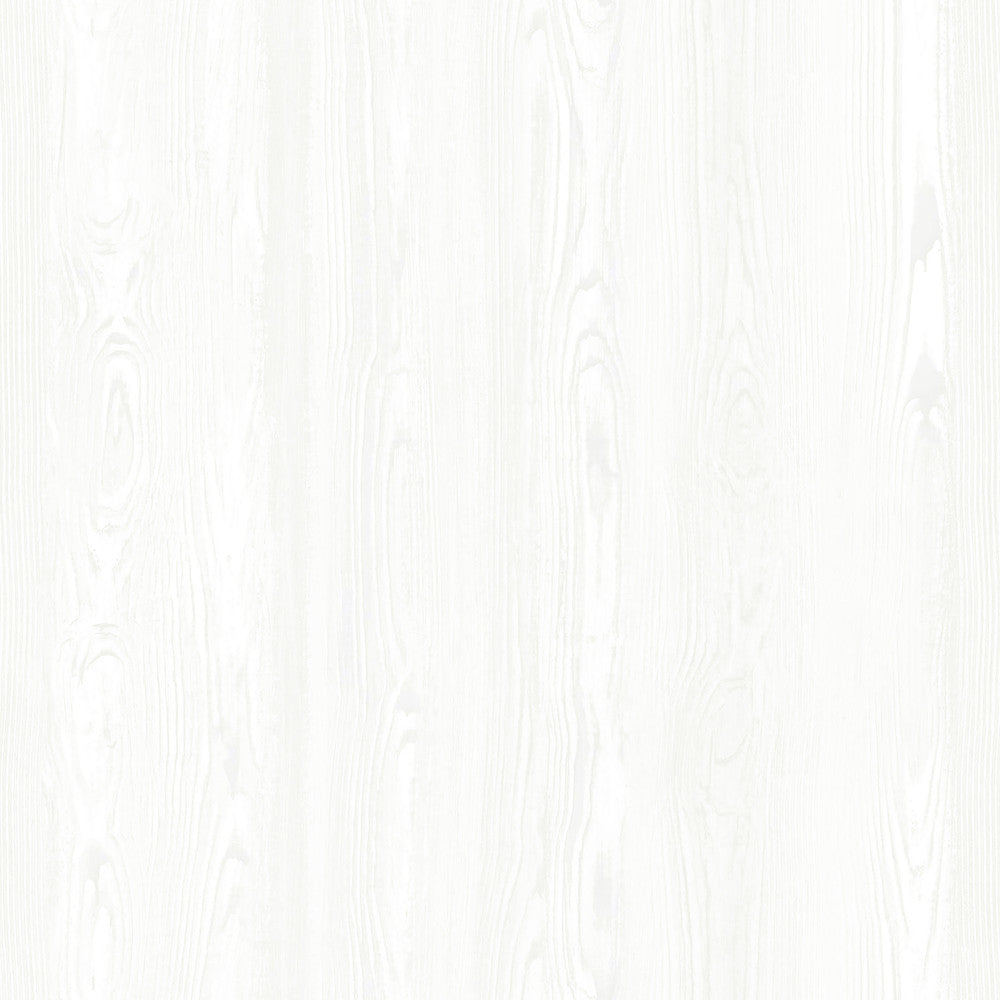 Elio White Wood Wallpaper by Chesapeake Fable Covers about 57.5 square feet 20.9-in by 33-ft long roll Unpasted 20.9 - Fabric Carolina -