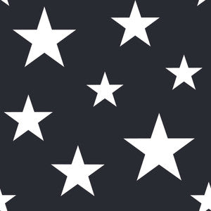 Amira Navy Stars Wallpaper by Chesapeake