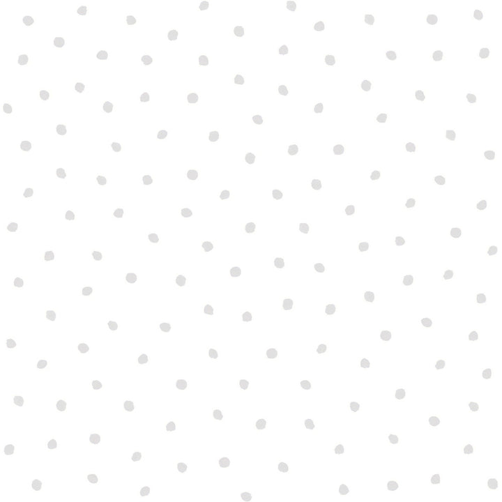Pixie Grey Dots Wallpaper by Chesapeake Fable Covers about 57.5 square feet 20.9-in by 33-ft long roll Unpasted 20.9 - Fabric Carolina -