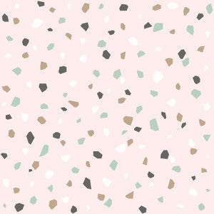 Ona Pink Terrazzo Wallpaper by Chesapeake