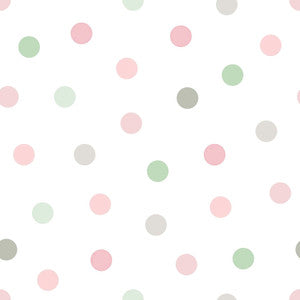 Jubilee Pink Dots Wallpaper by Chesapeake
