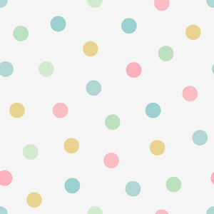Jubilee Multicolor Dots Wallpaper by Chesapeake