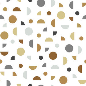 Marilee Neutral Circles Wallpaper by Chesapeake