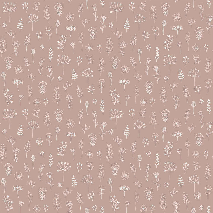Tatula Rose Floral Wallpaper by Chesapeake Fable Covers about 57.5 square feet 20.9-in by 33-ft long roll Unpasted 10.4 - Fabric Carolina -
