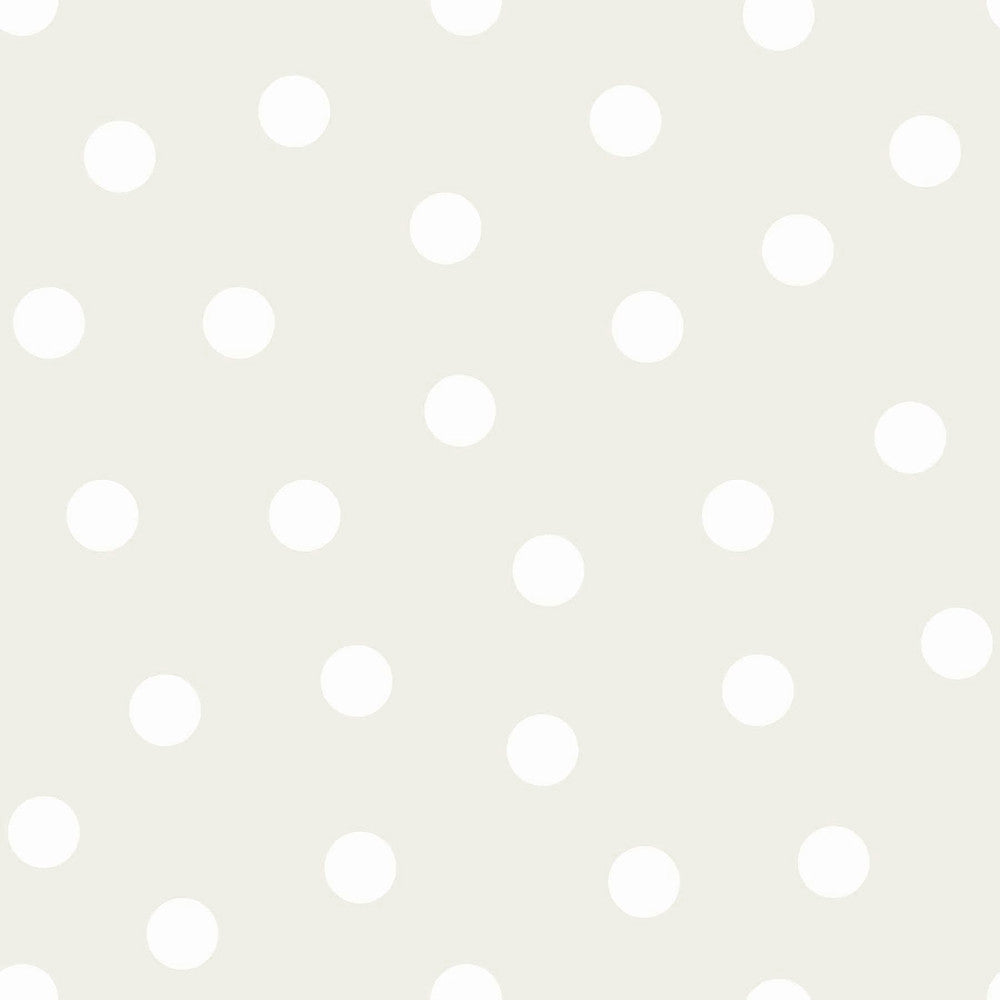 Jubilee Silver Dots Wallpaper by Chesapeake Fable Covers about 57.5 square feet 20.9-in by 33-ft long roll Unpasted 20.9 - Fabric Carolina -