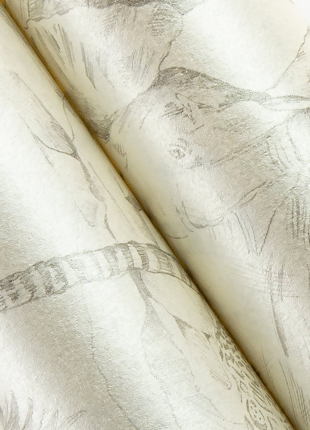 Boheme Platinum Animals Wallpaper by Chesapeake Designer