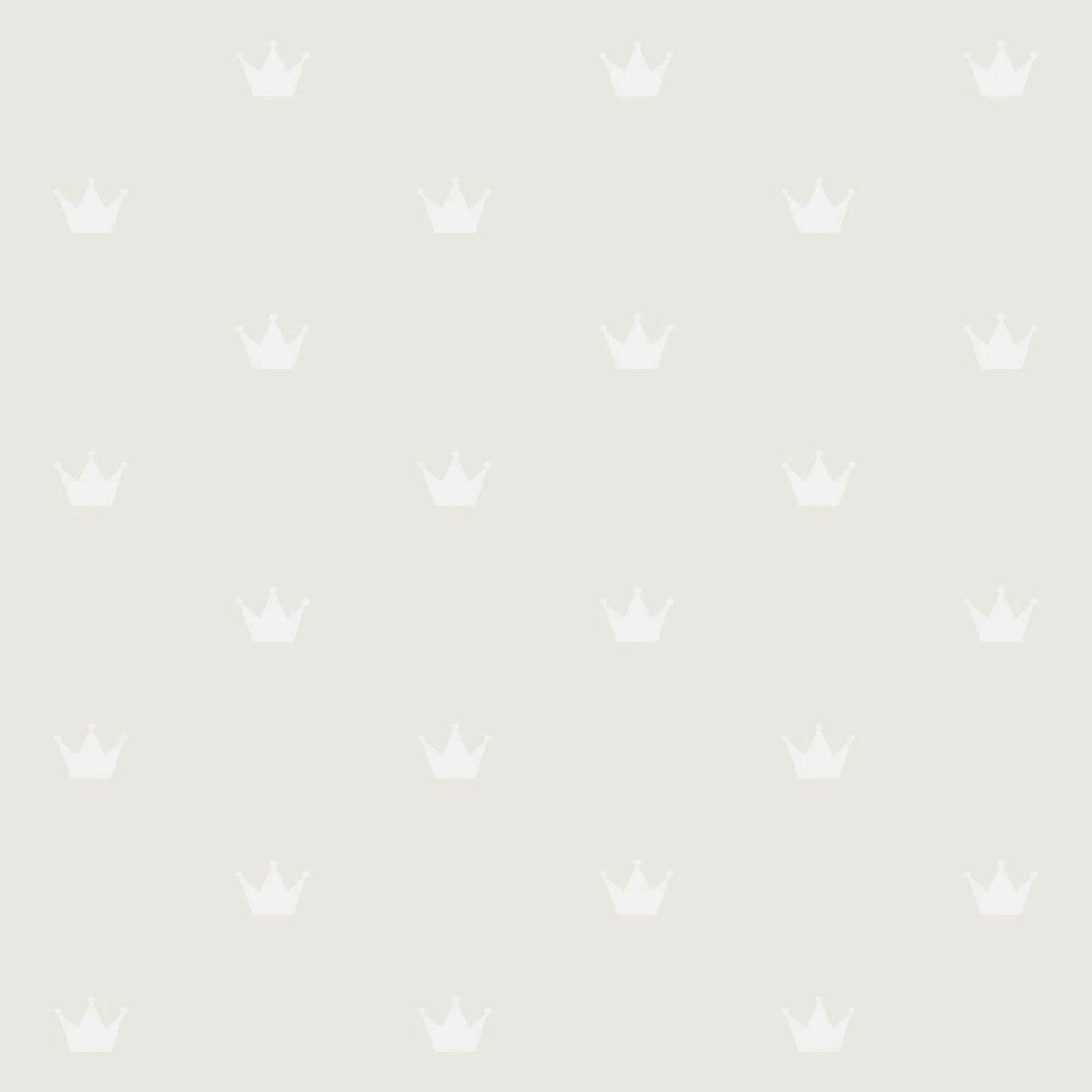 Bea Silver Crowns Wallpaper by Chesapeake Fable Covers about 57.5 square feet 20.9-in by 33-ft long roll Unpasted 5.2 - Fabric Carolina -