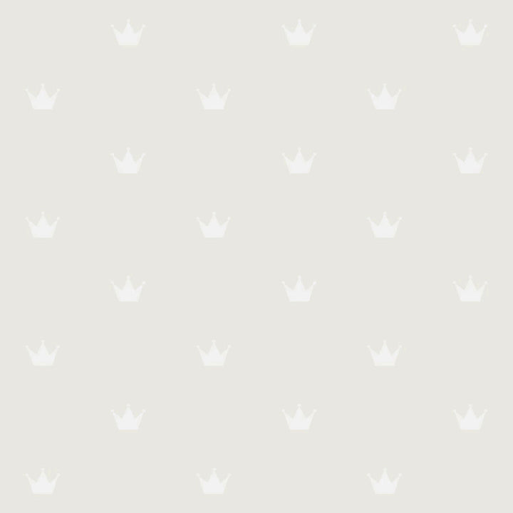 Bea Silver Crowns Wallpaper by Chesapeake Fable Covers about 57.5 square feet 20.9-in by 33-ft long roll Unpasted 5.2 - Fabric Carolina -