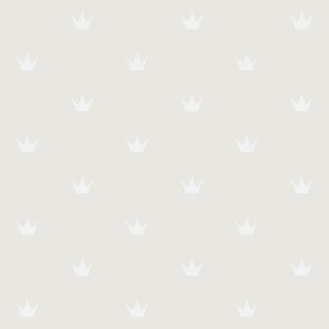 Bea Silver Crowns Wallpaper by Chesapeake