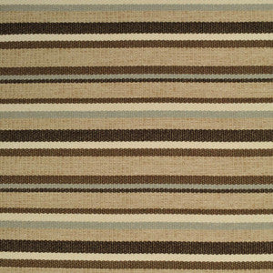 Boardwalk Stripe Mocha 406201 by Sunformance Fabric