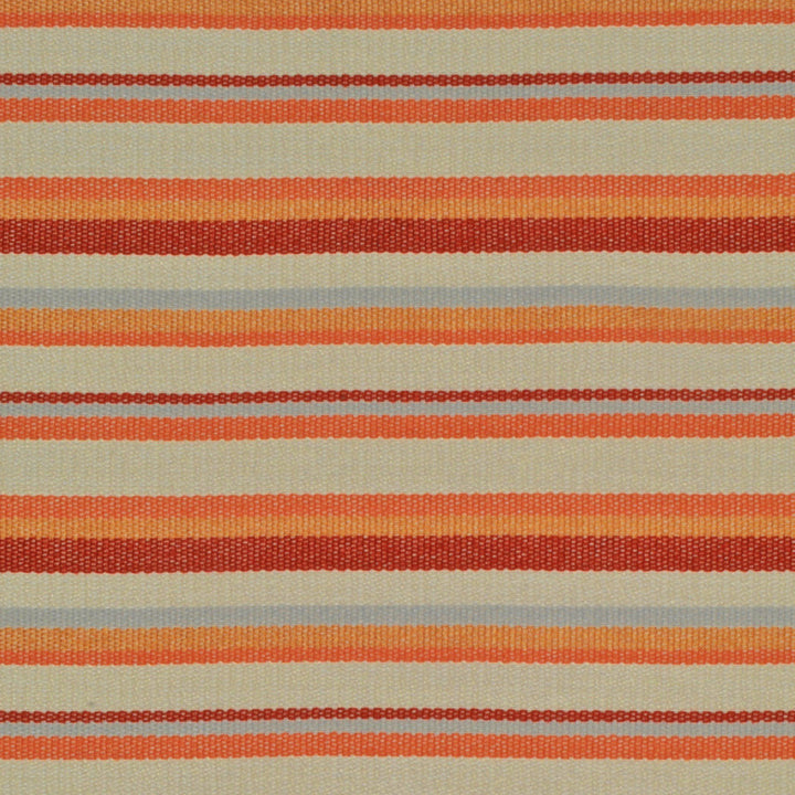 Boardwalk Stripe Tangerine 406202 by Sunformance Fabric SUNFORMANCE 1 62% Olefin 38% Polyester U.S.A. Horizontal: 0.10" and Vertical: 5.00" 56" - Fabric Carolina -