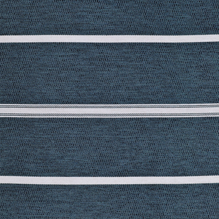 Rockaway Stripe Ocean 406500 by Sunformance Fabric SUNFORMANCE 1 65% Olefin 35% Polyester U.S.A. Horizontal: 0.10" and Vertical: 13.75" 56" - Fabric Carolina -