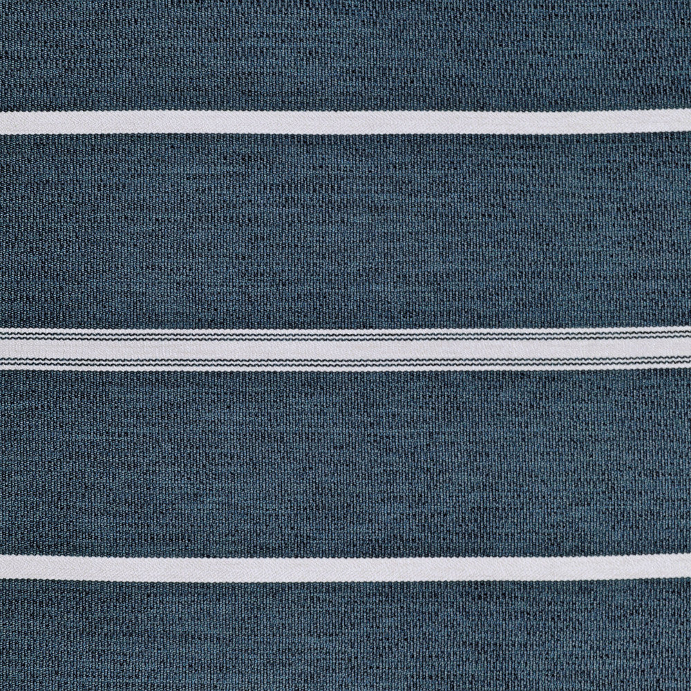 Rockaway Stripe Ocean 406500 by Sunformance Fabric - 65% OLEFIN 35% POLYESTER USA Horizontal: 0.1 and Vertical: 13.75 56 - Fabric Carolina -