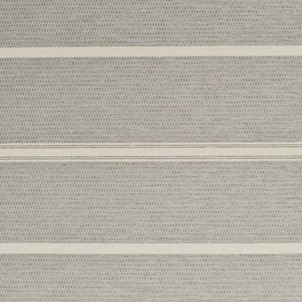 Rockaway Stripe Gull 406503 by Sunformance Fabric - 55% Linen 45% Cotton Horizontal: 0.1 and Vertical: 13.75 56 - Fabric Carolina -