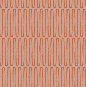 Lars Coral Retro Wave Wallpaper by A-Street Prints